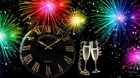 Download Free New Years Eve Zoom Background, 6 Digital Download, Fireworks,
Virtual, Cameo